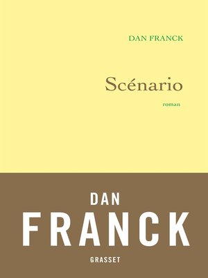 cover image of Scénario